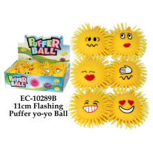 11cm Flashing Puffer Yoyo Ball Toy